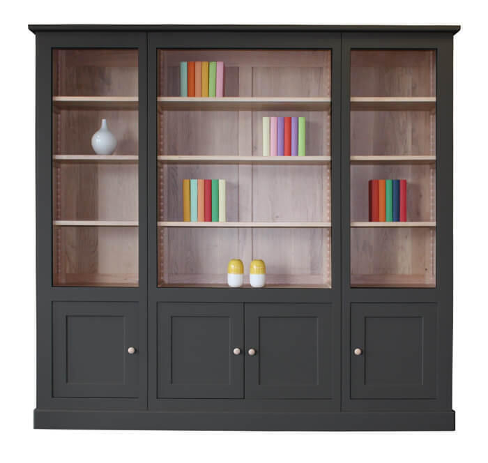 etagere bois gris
