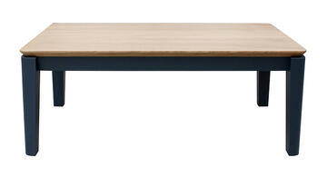 Table basse rectangulaire Chêne blanchi et laqué 92570