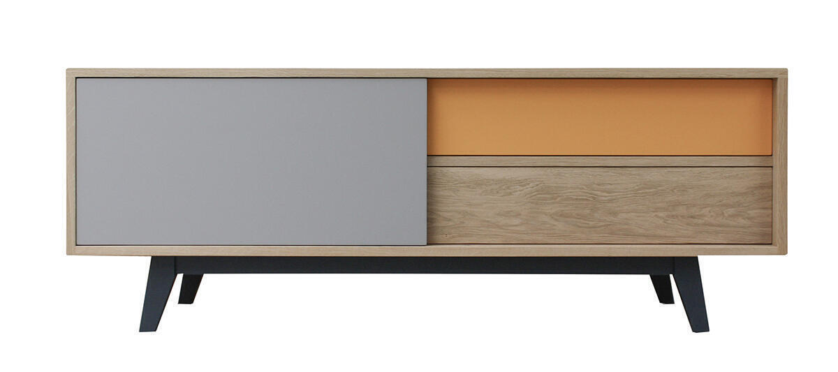 62280_Meuble TV Chêne sur mesure made in France