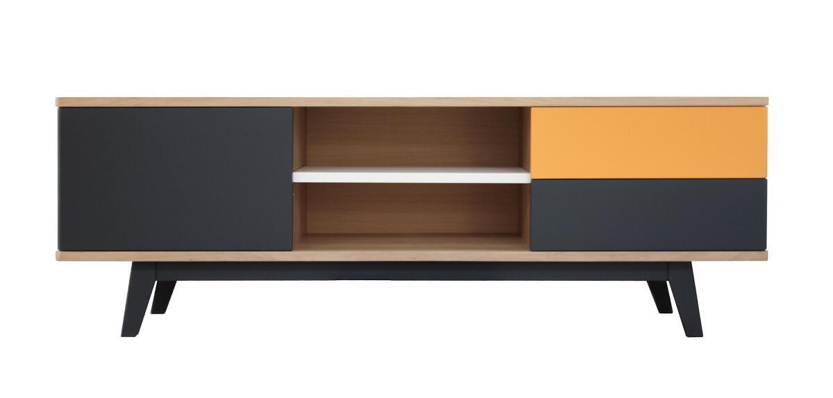 92265 Meuble TV Chêne sur mesure