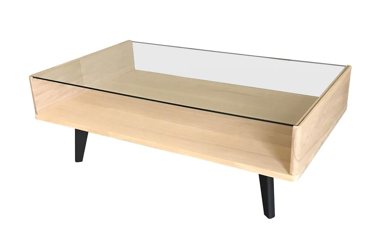 92565_table basse cooper chêne blanchi et dessus verre clair securit piétement slim sur mesure made in bretagne