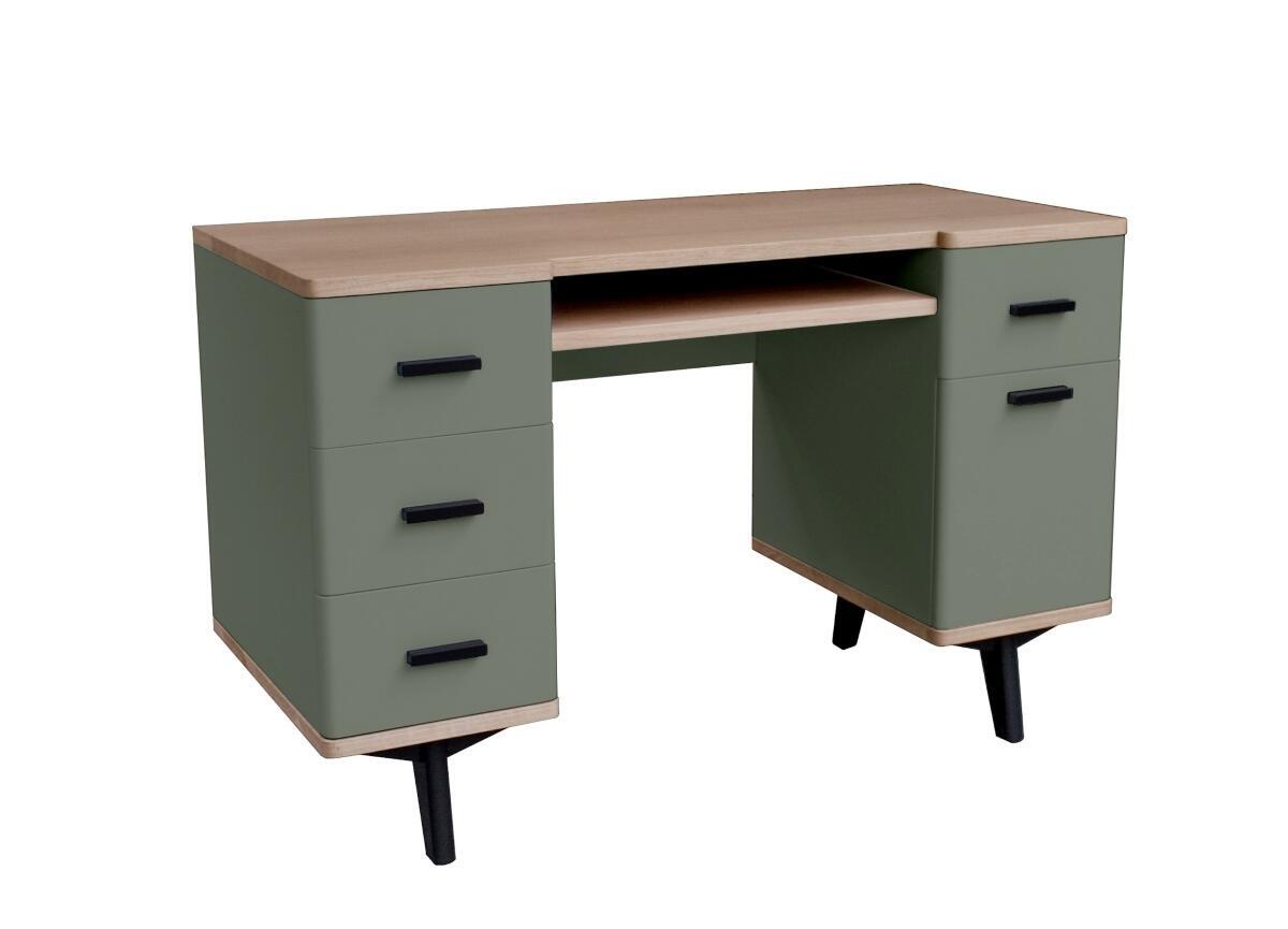 Bureau Chêne blanchi et laqué 94148