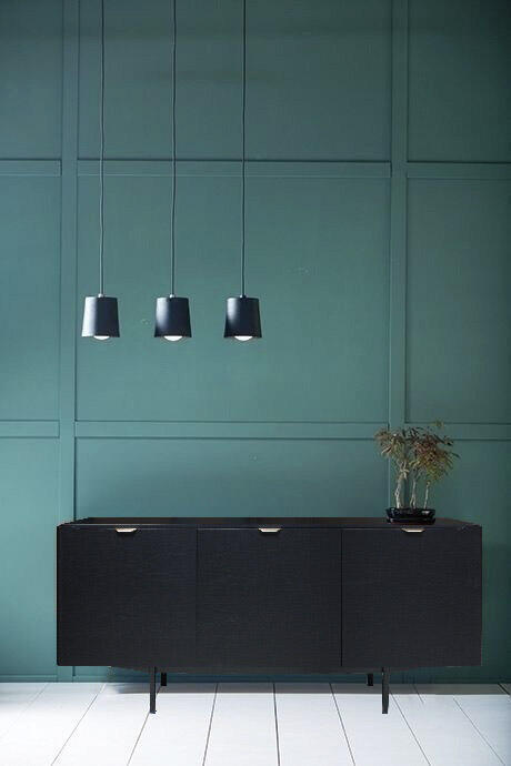B1160_Buffet 3 portes BRIDGE wenge noir_AMBIANCE