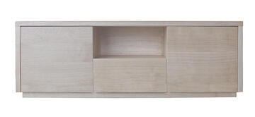 22285_Meuble TV Chêne blanchi sur mesure