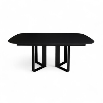 41835_Table slim ovale Trombone Fénix noir 2 allonges de 48 ouverture synchronisée made in bretagne Pirotais meubles-Photoroom