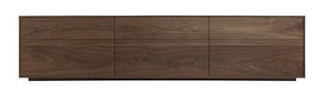 42276_Meuble TV Noyer 6 tiroirs sur mesure - made in france