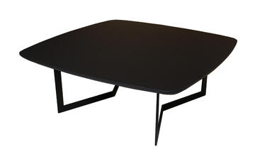42560_table basse carrée arrondie fénix noir pied métal noir fabrication française sur mesure personnalisable