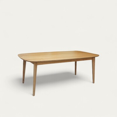 61630_table ovale chêne naturel sans allonge sur mesure made in France Romagné