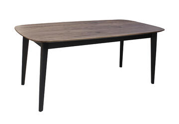 61630_table ovale noyer naturel et laqué balustrade avec ou sans allonge sur mesure made in France Romagné