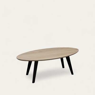 62540_Table basse ovale chêne blanchi et hêtre laqué balustrade plateau biseauté piétement slim bois massif made in France Pirotais meubles Romagné-Photoroom