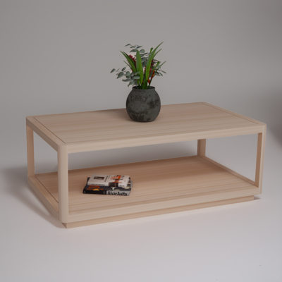 82561_table basse rectangulaire coins arrondis double plateau chêne blanchi made in bretagne