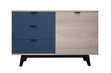 Buffet Chêne blanchi et laqué 91254CBV