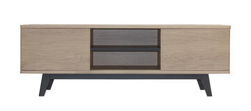 92260D Meuble TV Chêne - sur mesure