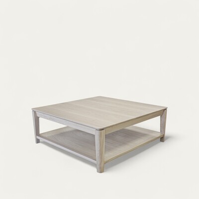 92555_table basse carrée double palteau chêne blanchi massif arrondis sur mesure personnalisable made in bretagne-