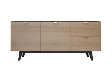 Buffet Chêne blanchi et laqué B1163