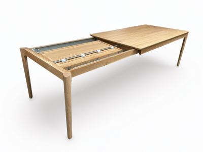 B1570 table bridge détail allonge papillon