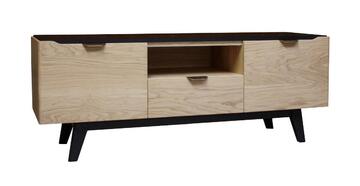 B2285_ Meuble TV Chêne - Bridge sur mesure