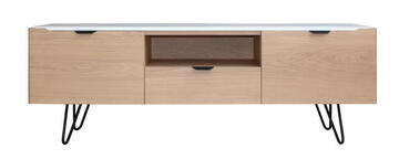 B2285_ Meuble TV chêne personnalisable