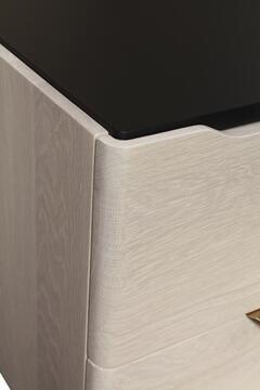 B3451PSDd_Table de chevet en Chêne sur mesure collection BRIDGE